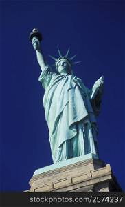 Low angle view of a statue, Statue Of Liberty, New York City, New York State, USA