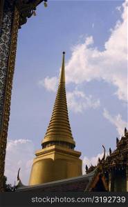 Low angle view of a temple, Ko Ratanakosin, Bangkok, Thailand