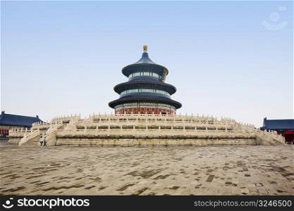 Low angle view of a temple, Temple of Heaven, Beijing, China