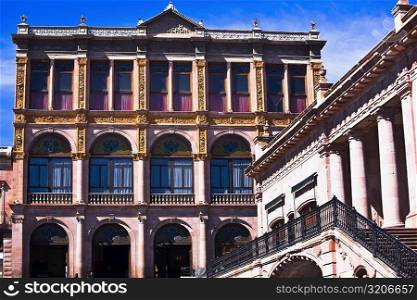 Low angle view of a theater, Calderon Theater, Zacatecas, Mexico