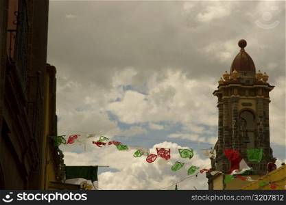 Low angle view of a tower, Mexico