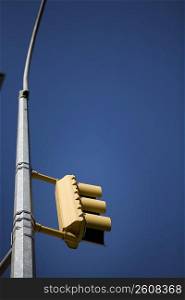 Low angle view of a traffic light