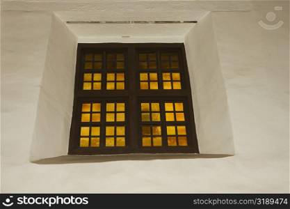 Low angle view of a window