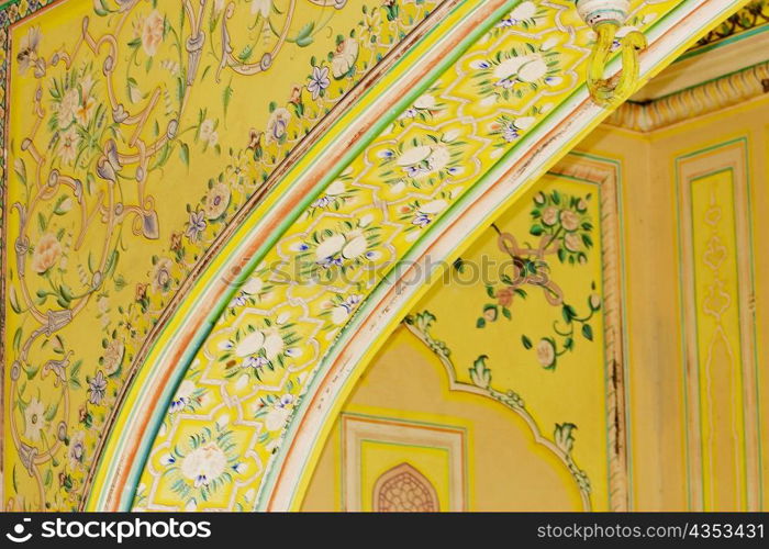 Low angle view of an arch, Nahargarh Fort, Jaipur, Rajasthan, India