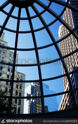 Low angle view of an atrium, Boston, Massachusetts, USA