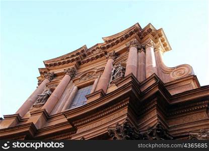 Low angle view of ancient building, Rome