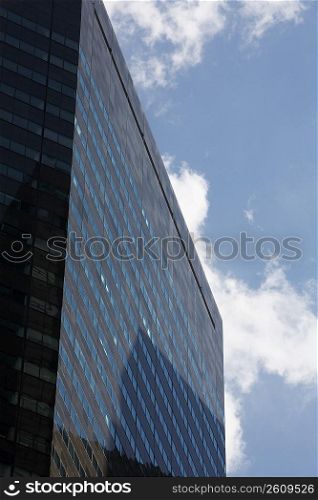 Low angle view of building in a city