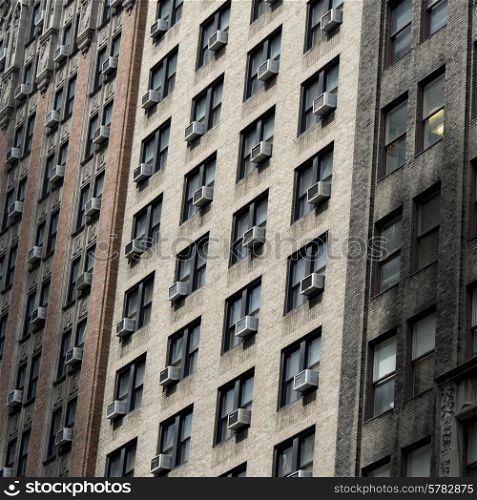 Low angle view of building, Manhattan, New York City, New York State, USA