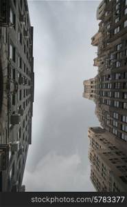 Low angle view of buildings, Chelsea, Manhattan, New York City, New York State, USA
