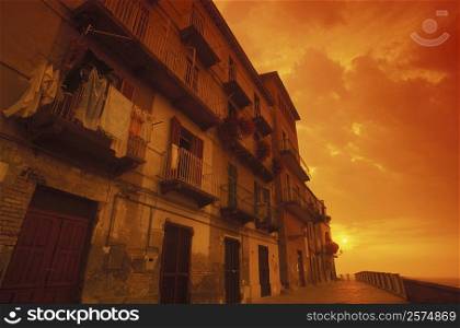 Low angle view of buildings, Italy