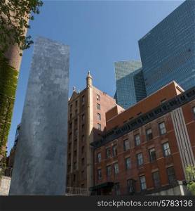 Low angle view of buildings, Midtown, Manhattan, New York City, New York State, USA