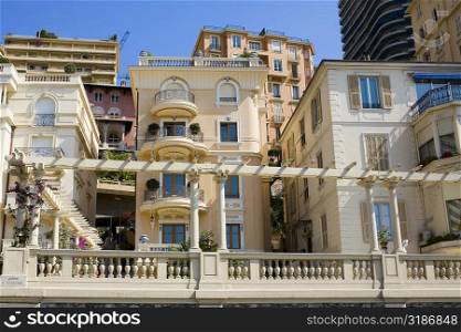 Low angle view of buildings, Monte Carlo, Monaco