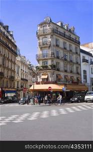 Low angle view of buildings, Paris, France