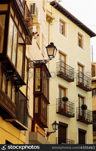 Low angle view of buildings, Toledo, Spain