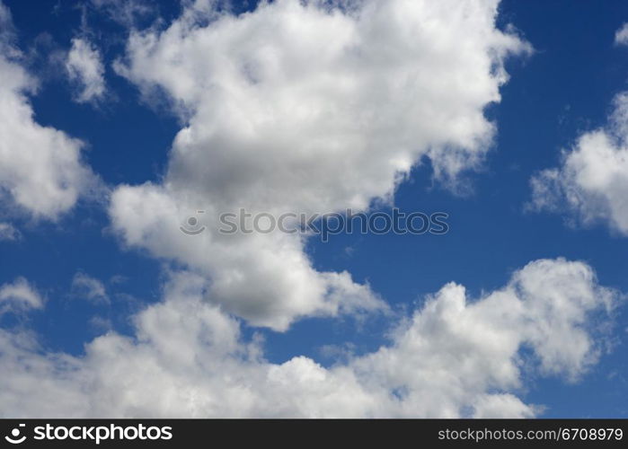 Low angle view of clouded sky