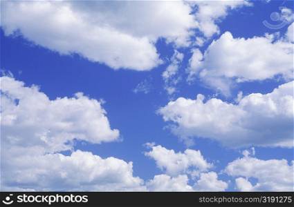 Low angle view of clouds in the sky
