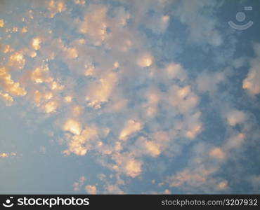 Low angle view of clouds in the sky