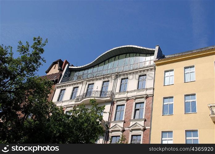 Low angle view of penthouse, Berlin
