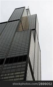 Low angle view of Sears Tower, Chicago, Cook County, Illinois, USA