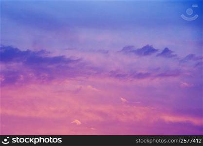 Low angle view of the dramatic sky, Salerno, Campania, Italy