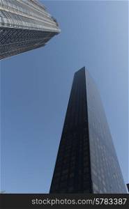 Low angle view of the Trump World Tower, Midtown East, Manhattan, New York City, New York State, USA