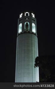 Low angle view of tower, California, USA