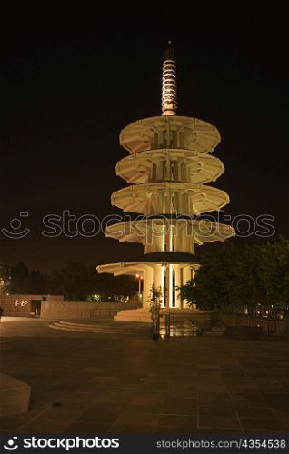 Low angle view of tower, California, USA