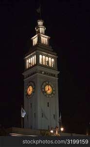 Low angle view of tower, San Francisco, California, USA