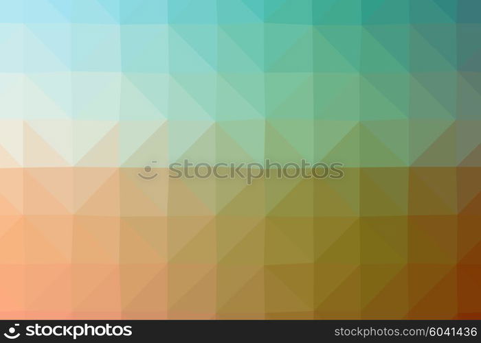 Low poly - Colorful abstract geometric background with triangular polygons.