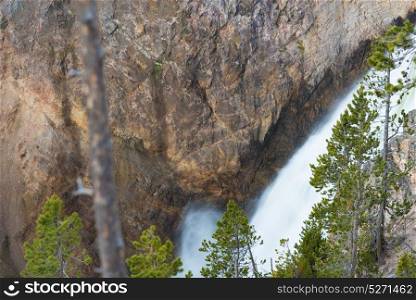 Lower Falls in the Grand Canyon of Yellowstone, Yellowstone National Park, Wyoming