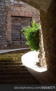 Lugnano in Teverina, old town in Terni province, Umbria, Italy