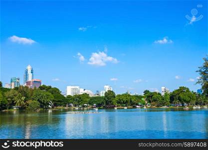 Lumphini Park is a 57.6-hectare park in central Bangkok, Thailand
