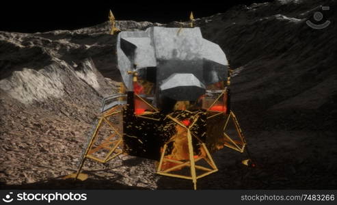 lunar landing mission on the Moon