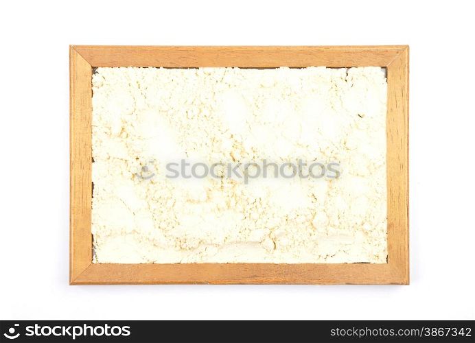 Lupin flour in frame
