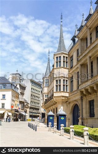Luxembourg Grand Ducal Palace, Luxembourg city