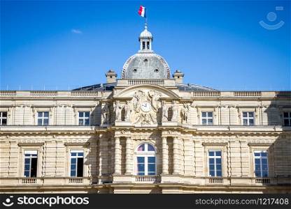 Luxembourg Palace and Gardens in Paris, France. Luxembourg Palace and Gardens, Paris