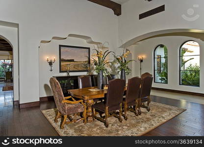 Luxurious dining room