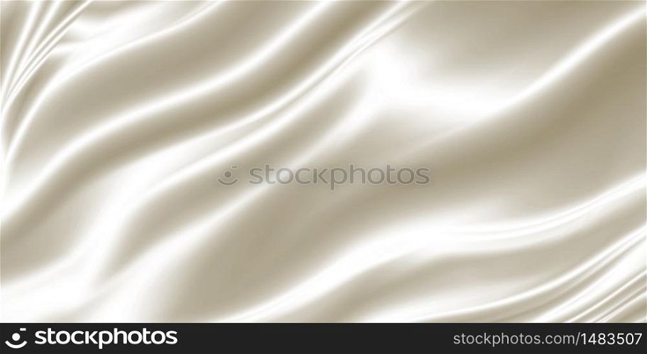 Luxury fabric background with copy space