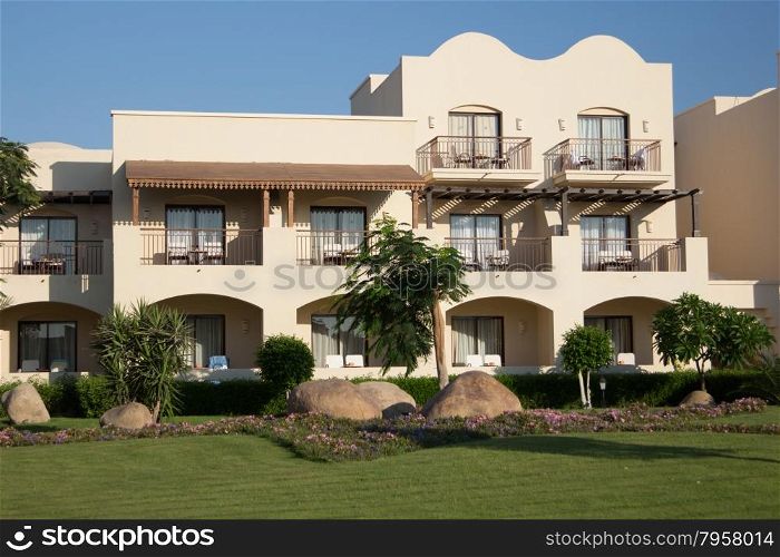 Luxury hotel resort in Sharm el-Sheikh, Egypt