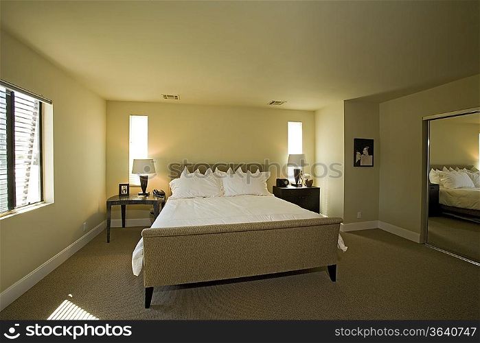 Luxury interior design, bedroom