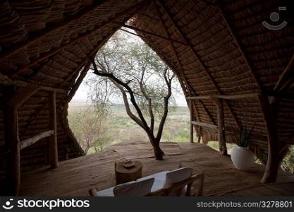 Luxury lodge in Kenya