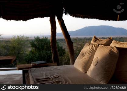 Luxury lodge in Kenya