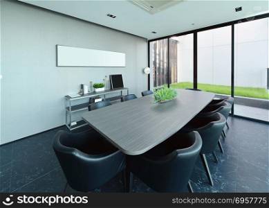 luxury modern meeting room interior and decoration, interior design. luxury modern meeting room interior and decoration, interior des