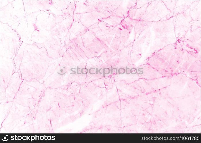 Luxury of pink marble texture and background for decorative design pattern art work. Marble with high resolution