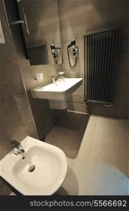 luxutry modern bath room in hotel