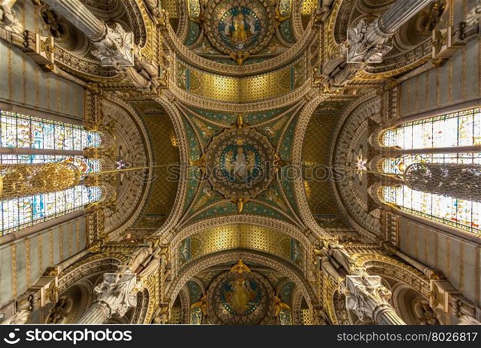 Lyon Notre-Dame de Fourviere Basilica Church France