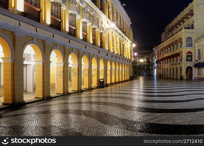 Macao landmark - Senado Square