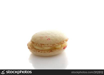 Macaron isolated in white background