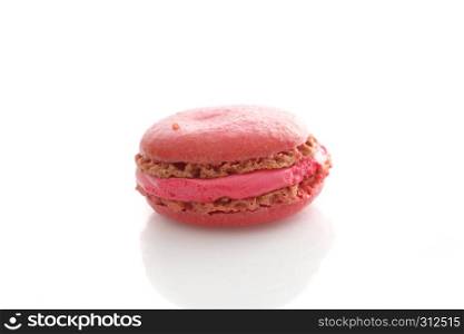 Macaron isolated in white background