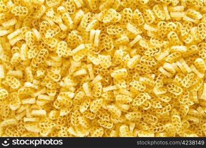 Macaroni closeup background.